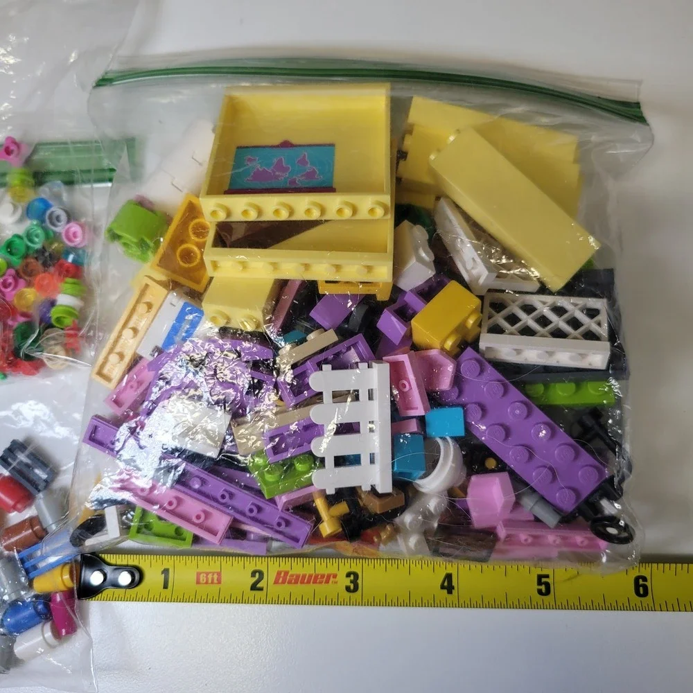 LEGO‎ Friends Elves Mixed Bulk Lot Bricks Plates Specialty Parts Flowers Map - Picture 3 of 10